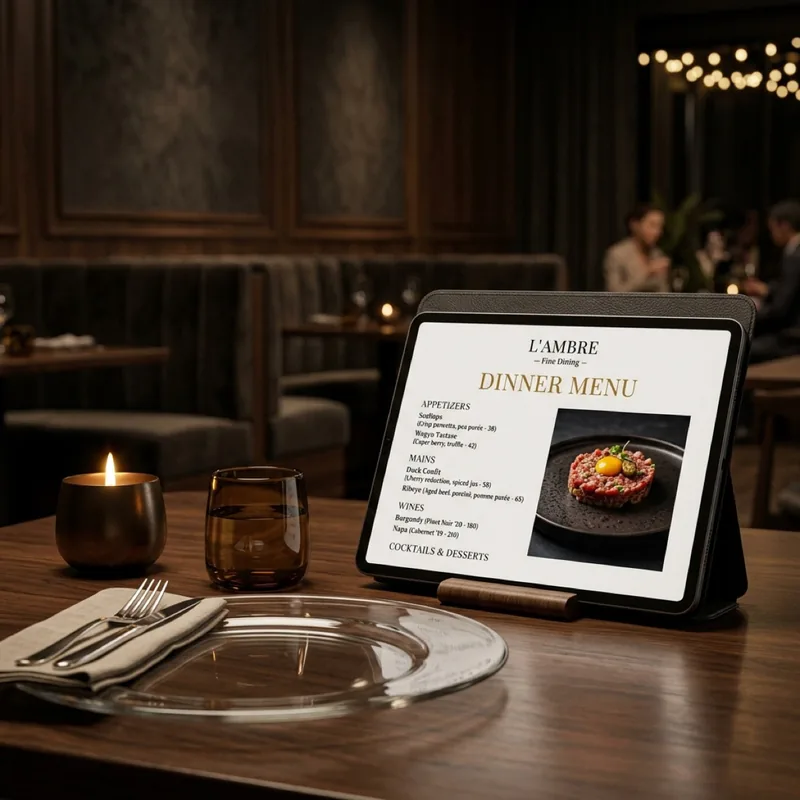 Página web para restaurante o cafetería